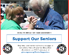 Support Our Seniors Campaign graphic